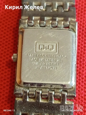 Модерен дамски часовник Q/Q QUARTZ JAPAN много красив 24404, снимка 7 - Дамски - 53493228