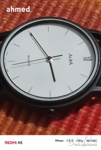 Стар красив часовник ALBA, снимка 2 - Мъжки - 52266879