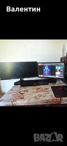Продавам 2 монитора – LG 25" UltraWide & HP P204 19.5", снимка 2 - Монитори - 56219592