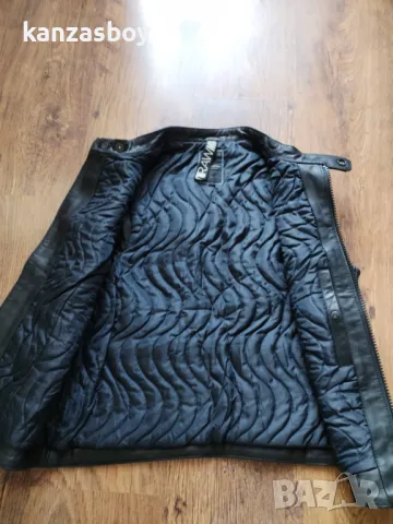  G-star 5620 Custom Zip Leather - страхотен Дамски Елек Естествена Кожa М, снимка 11 - Якета - 50150337