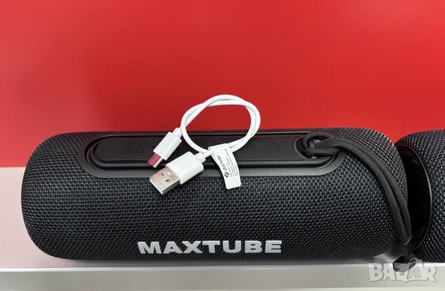 *КАТО НОВИ* Преносими Блутут Колонки MaxTube TWS Bluetooth, USB, AUX, 20W, снимка 3 - Bluetooth тонколони - 56314360