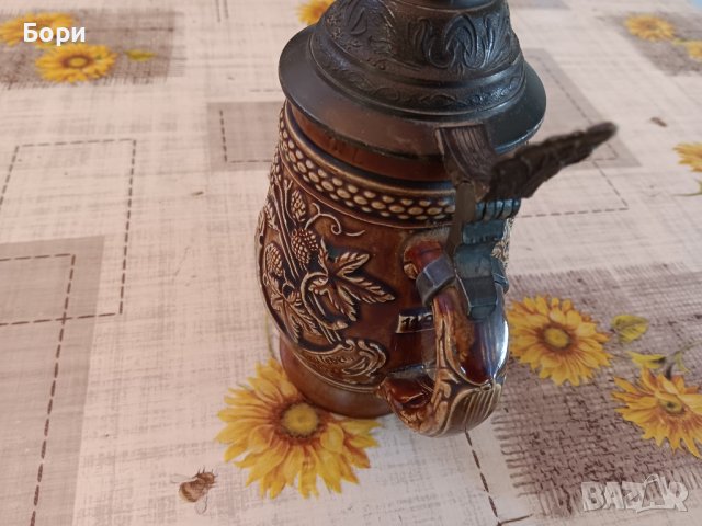 Стара немска халба 1970г, снимка 5 - Чаши - 42238863