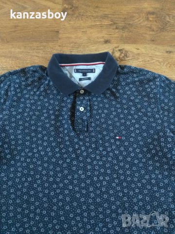 Tommy Hilfiger Polo Shirt - страхотна мъжка тениска много КАТО НОВО, снимка 5 - Тениски - 41680233