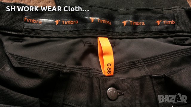 Timbra  CLASSIC ARBEIDSBUKSE Poly Stretch CORDURA Work Trouser размер 56-XXL работен панталон W3-74, снимка 12 - Панталони - 42069262