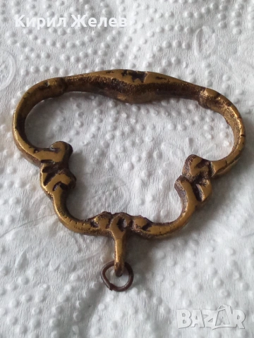 Мебелна дръжка бронзова 53771, снимка 4 - Антикварни и старинни предмети - 53568537