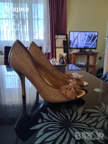 дамски сандали на ток , снимка 1