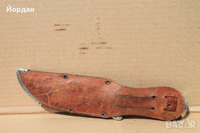 Немски ловен нож, снимка 4 - Антикварни и старинни предмети - 40737336