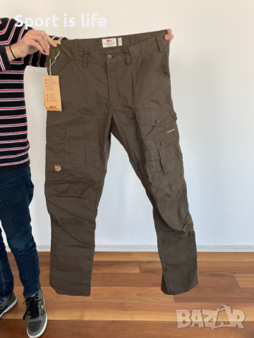 Fjallraven Мъжки панталон Barents Pro Long, Тъмнозелени 50 EU, снимка 2 - Панталони - 44777019