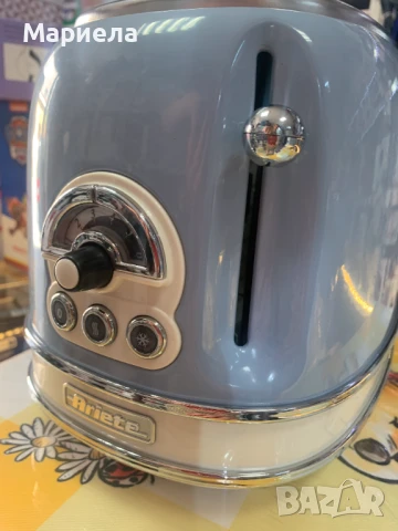 Ariete Винтидж тостер за 2 филийки / 815W / Транспортна забележка, снимка 8 - Тостери - 50779024