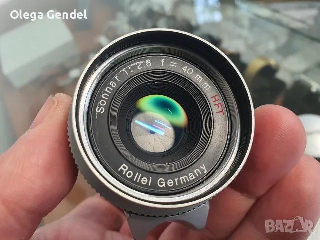 Rollei Sonnar 40mm f2.8 HFT LTM/M39, снимка 4 - Обективи и филтри - 56170762