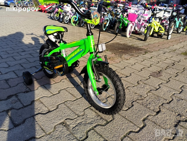 BYOX Велосипед 12" MASTER зелен, снимка 5 - Велосипеди - 53531554