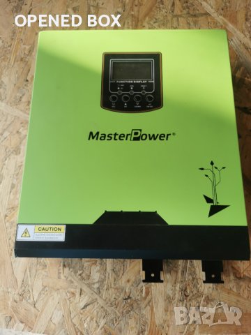 Master U-Power UPS Хибридно зарядно устройство UP 3000W 24V PWM 50Ah 1200W на панели, снимка 3 - Друга електроника - 44349173