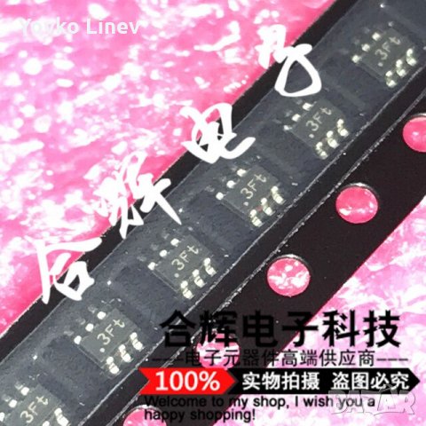 BC857BS-7-F  ДВОЕН ТРАНЗИСТОР -10 БРОЯ SMD marking - K3W / 3Ft   SOT-363  2XPNP 45V/0.1A/0,2W, снимка 2 - Друга електроника - 34628468