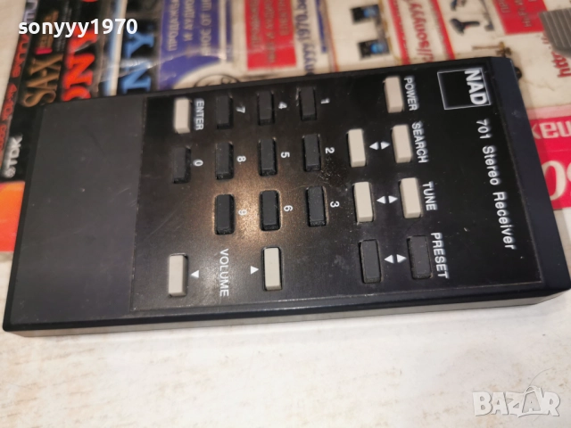 NAD 701 STEREO RECEIVER REMOTE CONTROL-ВНОС SWISS 1412250954, снимка 14 - Ресийвъри, усилватели, смесителни пултове - 52787903