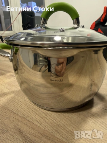 Swissgold Alana - Комплект 3 тенджери с 5-слойно дъно, снимка 8 - Съдове за готвене - 53587957