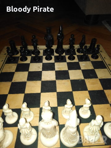стари фигури шах над 100год. , снимка 6 - Колекции - 44588870