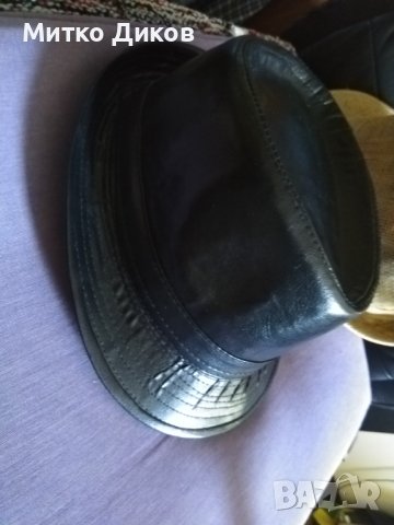 Бомбе естествена кожа и бомбе тип сламено размер 58 нови, снимка 10 - Шапки - 42166766