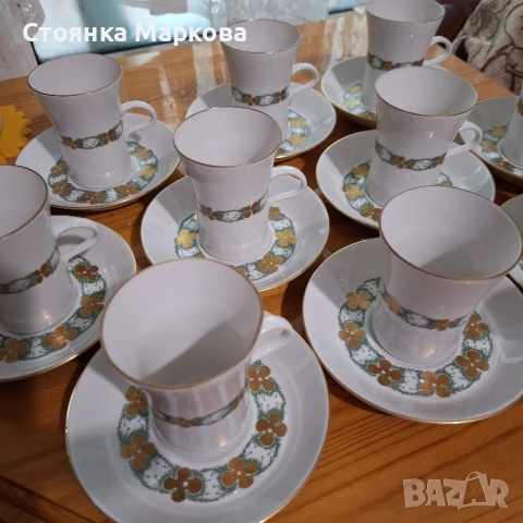 Почти нов сервиз за кафе-Рьорстранд,Швеция, снимка 2 - Сервизи - 51201209