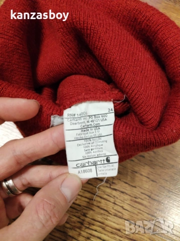 Carhartt Watch beanie in grey - страхотна зимна шапка КАТО НОВА , снимка 7 - Шапки - 53077630