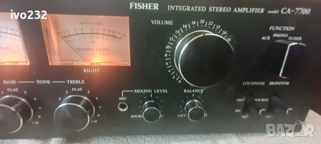 fisher ca 7700, снимка 3 - Ресийвъри, усилватели, смесителни пултове - 50935682