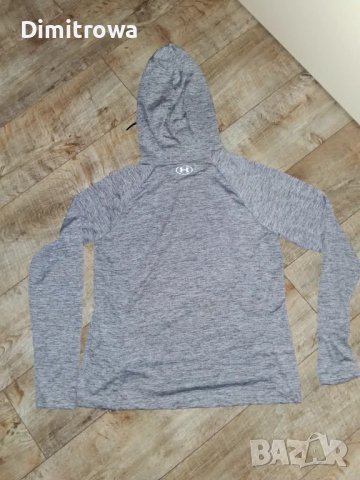 Спортен дамски р-р L суитшърт с качулка Under Armour, снимка 8 - Суичъри - 49780023