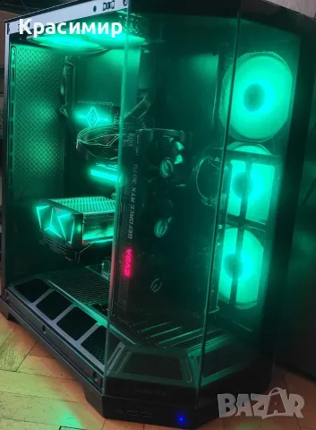 Геймърски компютър Ryzen 5 7500f, GeForce RTX 3070, 16gb ddr5, 1tb nvme, снимка 4 - Геймърски - 56040557