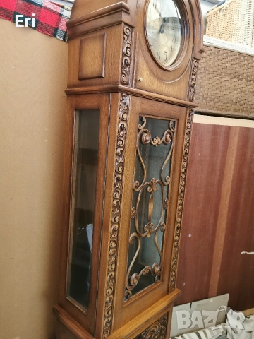 Стоящ/паркетен античен часовник, снимка 2 - Стенни часовници - 53031775