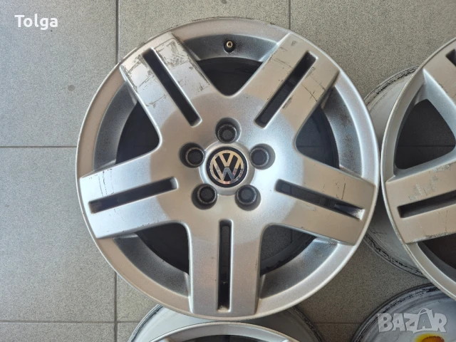 Алуминиеви джанти за VW 15 5x100, снимка 5 - Гуми и джанти - 50131088