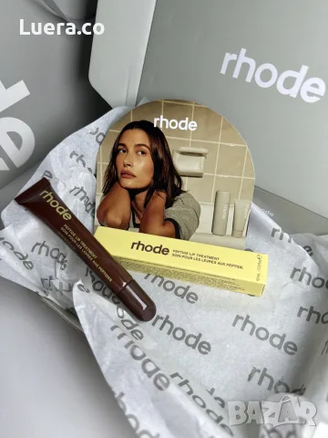 rhode x Justin Bieber / The Biebers
Caramelized Banana Lip Gloss гланц, Eye
Patches пачове, сет, снимка 8 - Козметика за лице - 56139148