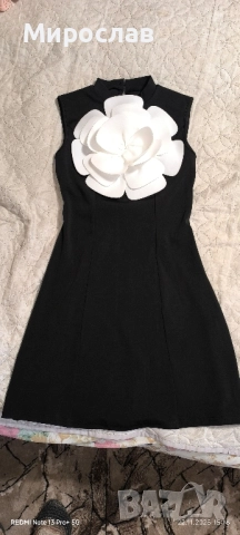 Дамска Ежедневна Рокля Размер S ЧОСТО НОВА ! ! !, снимка 3 - Рокли - 52506232