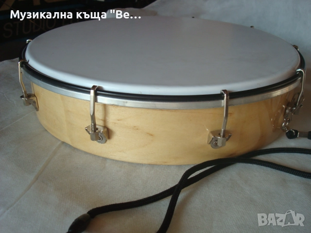 Дайре дървено с кожа , снимка 3 - Ударни инструменти - 52802238