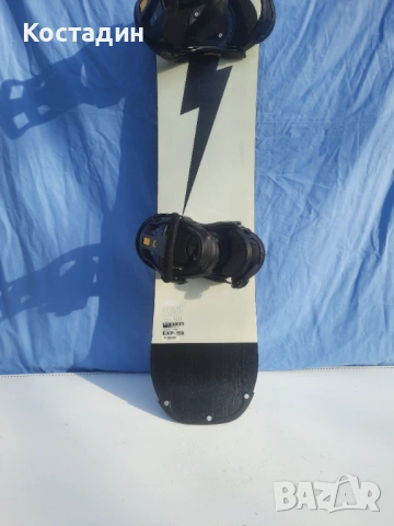 Сноуборд 158см. BURTON CUSTOM EXPERIENCE WIDE  CAMBER с автомати, снимка 3 - Зимни спортове - 53201081