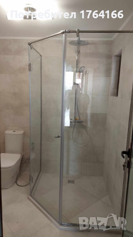 Душ кабина -тип трапец