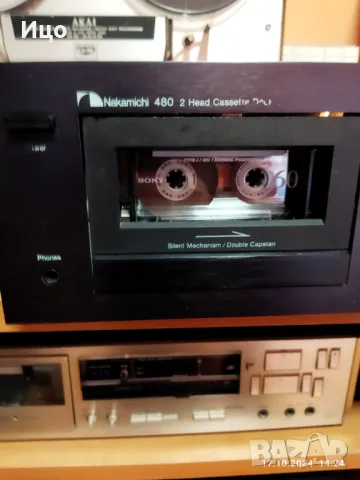 Накамичи 480 касетен дек., снимка 3 - Декове - 47618545