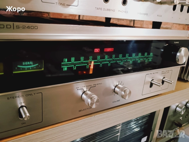 ⏯️Клип. Sherwood S9400 & S2400 extremely rare!!, снимка 7 - Ресийвъри, усилватели, смесителни пултове - 52510007