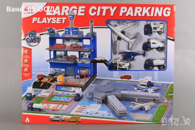 Сет конструктор "Летище" с килимче за игра, снимка 10 - Конструктори - 39376590