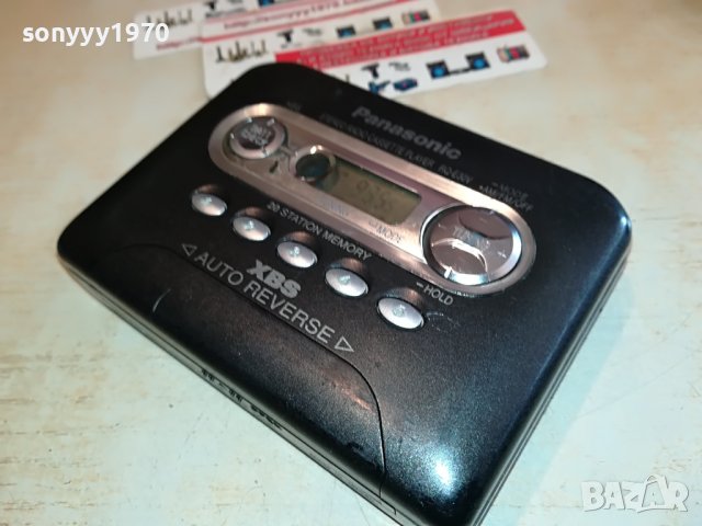 PANASONIC RQ-E30V WALKAN REVERSE DECK/RADIO 0811221132, снимка 3 - Радиокасетофони, транзистори - 38599880