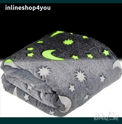 Светещо в тъмното одеало MAGIC BLANKET, снимка 3 - Спални чували за бебета и деца - 35823428