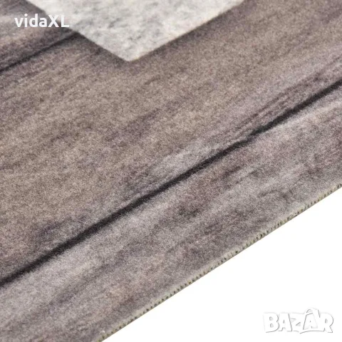 vidaXL Кухненско килимче, перимо, надпис "Home", 60x180 см, снимка 2 - Изтривалки - 56146631