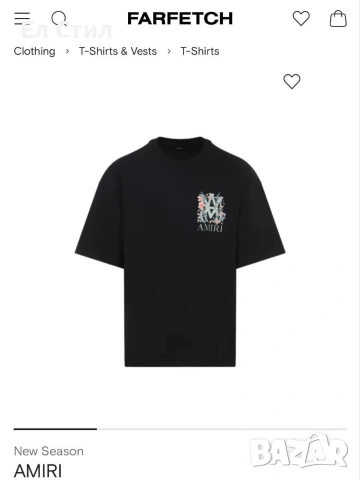 ✨🔥🔥🔥 👍 ✨𝗣𝗿𝗶𝗰e :18€ НА ЕДРО ✨𝗦ı𝘇𝗲: S M L XL XXL 📌5 бр, снимка 3 - Тениски - 53661638