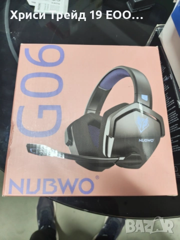 Безжични геймърски слушалки NUBWO G06 – Bluetooth & 2.4GHz, за PC/PS4/PS5