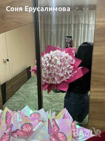 Букет от 101вечни рози, снимка 18 - Изкуствени цветя - 47316671