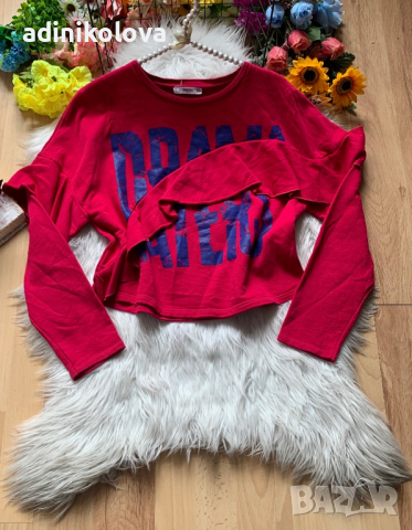 Блуза Манго, снимка 1 - Блузи с дълъг ръкав и пуловери - 36301804