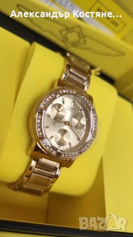Дамски часовник Invicta Angel GOLD 33mm, снимка 7 - Дамски - 40362839