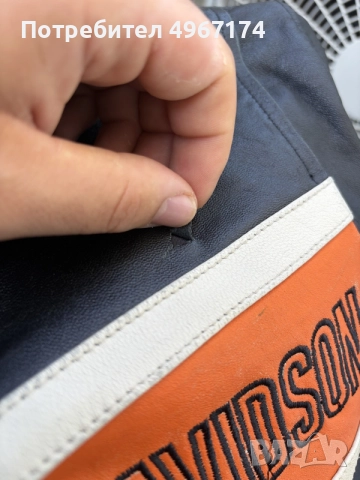 Кожено юбилейно яке за дете на Harley Davidson, снимка 3 - Детски якета и елеци - 56352131