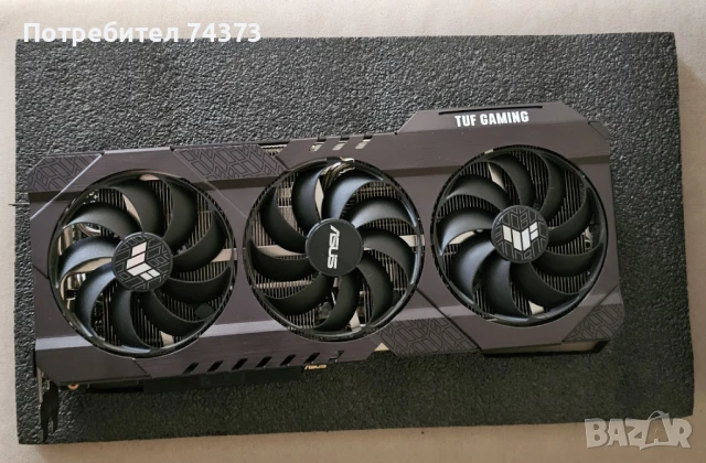 Видеокарта TUF Gaming GeForce RTX™ 3080 OC Edition, снимка 1
