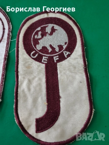 Стари футболни нашивки uefa, снимка 4 - Футбол - 51889646