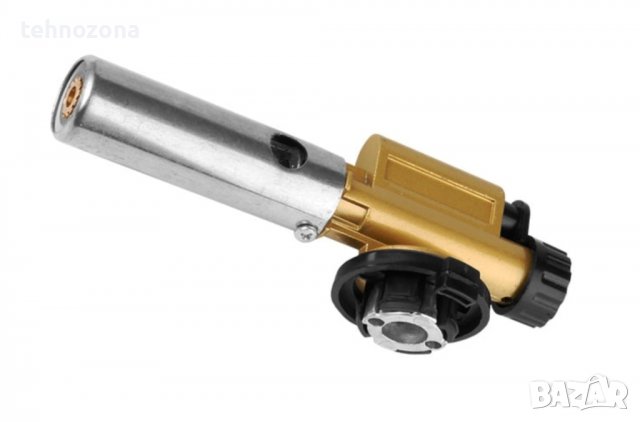 Професионална газова горелка с вградено пиезо запалване, снимка 2 - Други инструменти - 39792626