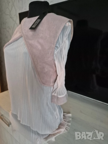 Нова риза + елек комплект топ на Алеса Alessa размер XL, снимка 9 - Ризи - 52868964