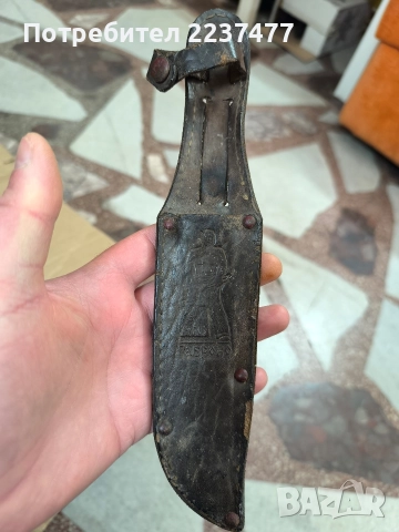 Нож Еделвайс -Петко Денев соц , снимка 10 - Ножове - 52566585